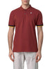K-way Polo Uomo Vincent Pique Blu