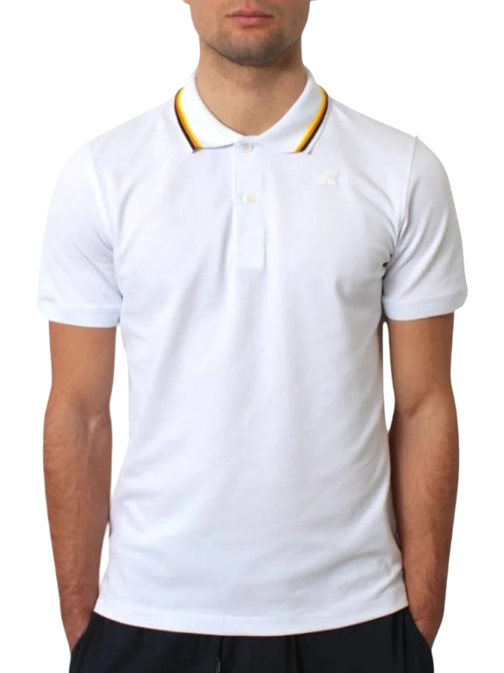 K-way Polo Uomo K1125DW Bianco