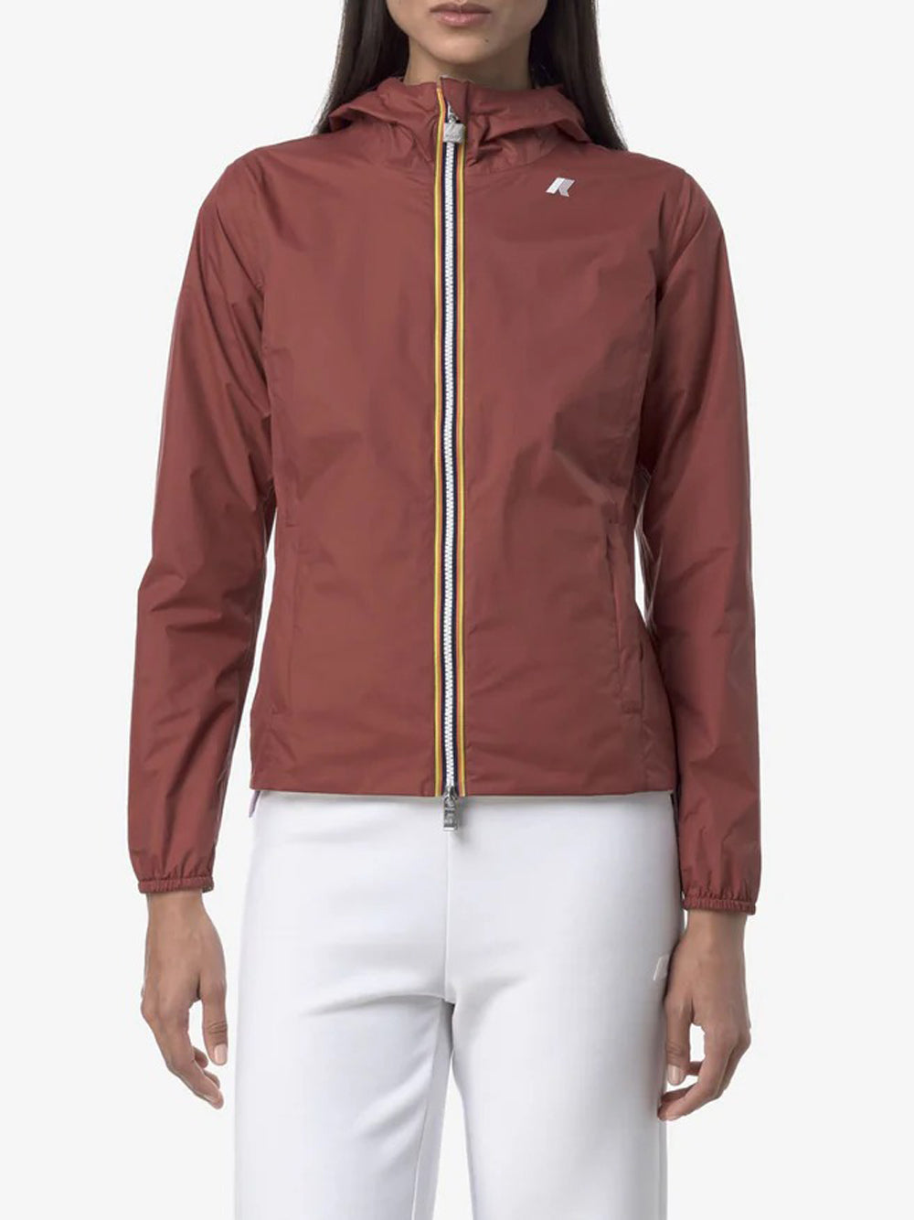 K-way Giacca Leggera Donna Lily Plus.2 Double Rosso