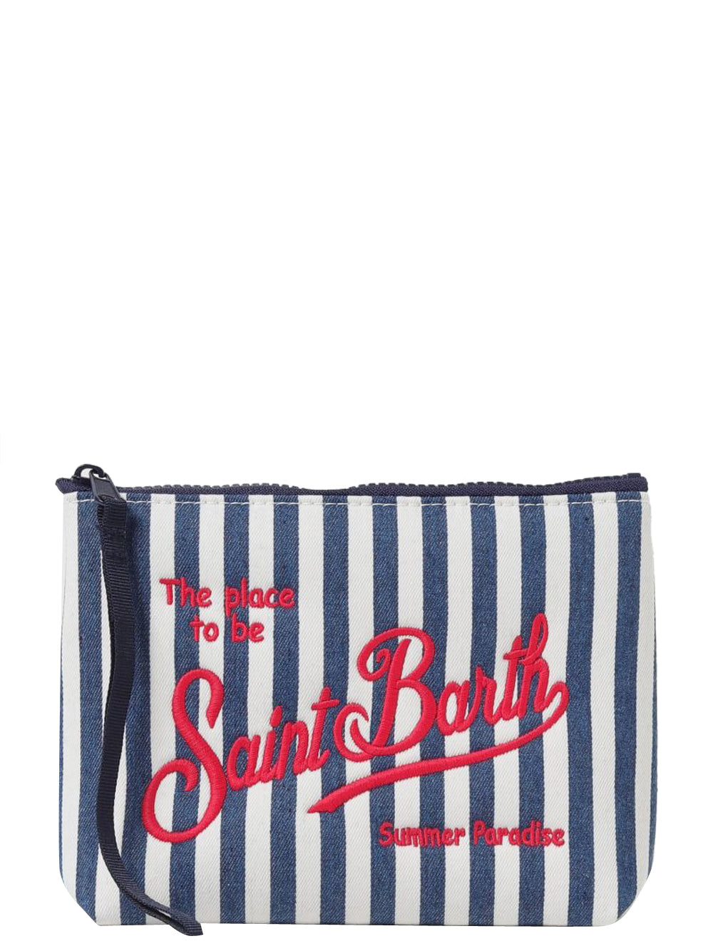 MC2 Saint Barth Borsa Pochette Unisex ALI0007 Bianco