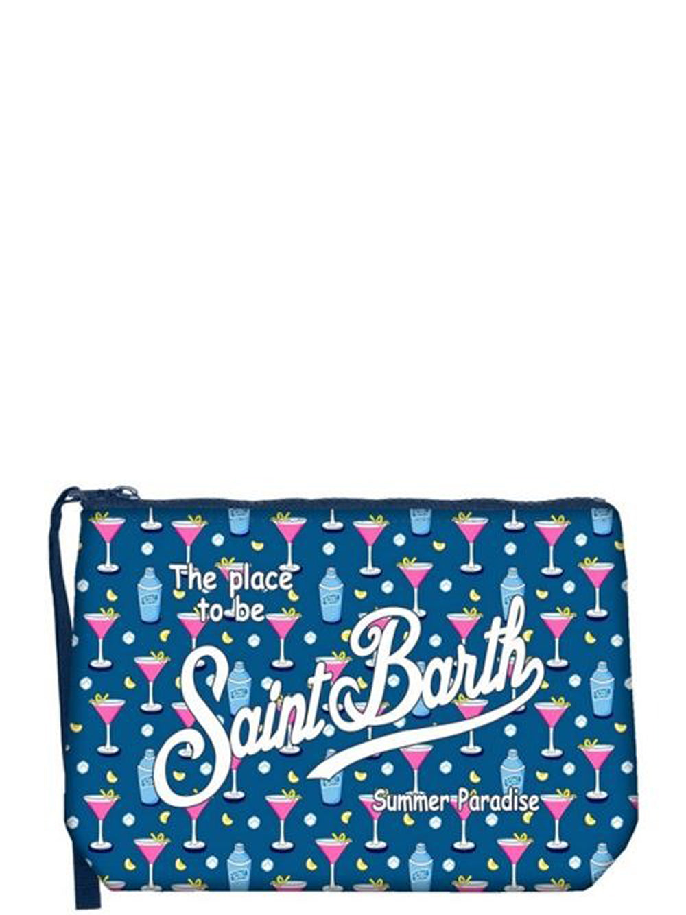 MC2 Saint Barth Borsa Pochette Unisex ALIN001 Blu