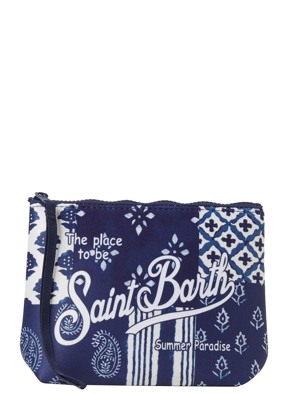 MC2 Saint Barth Borsa Pochette Unisex ALIN001 Blu