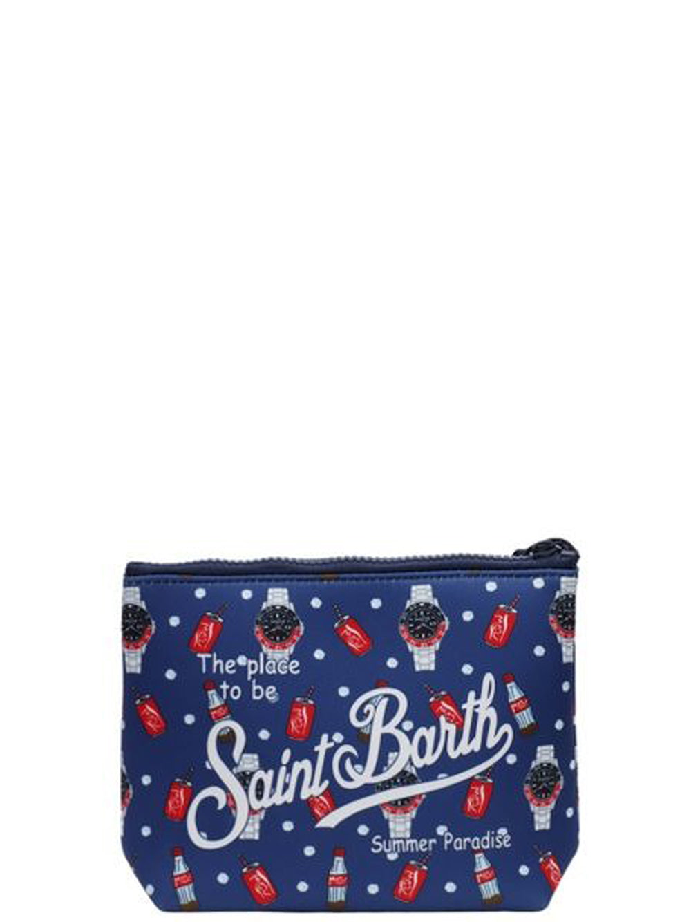 MC2 Saint Barth Borsa Pochette Unisex ALIN001 Blu