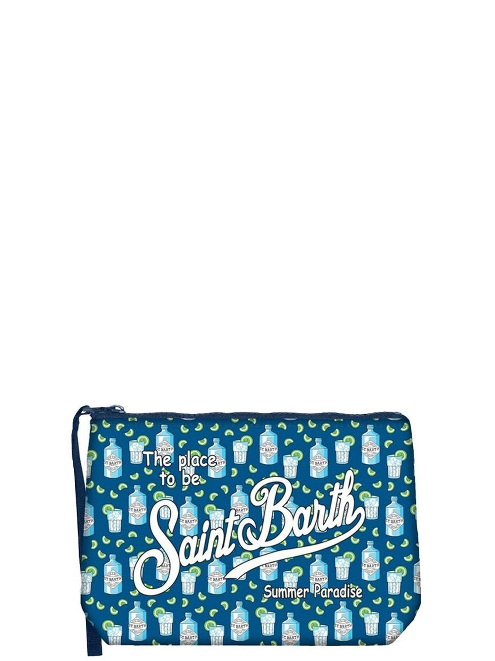MC2 Saint Barth Borsa Pochette Unisex ALIN001 Blu