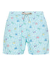 MC2 Saint Barth Shorts Mare Bianco / blu