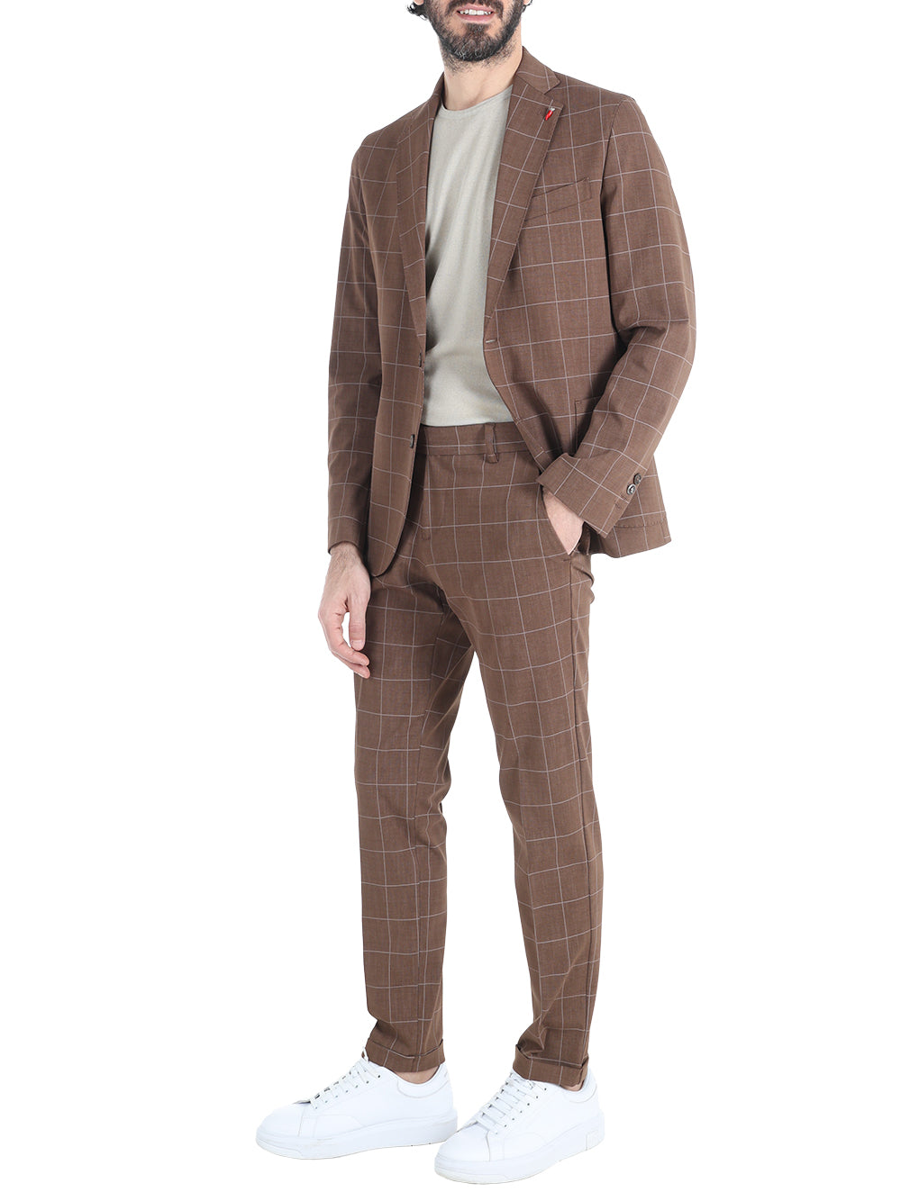 Mulish Abito Casual Uomo Marrone