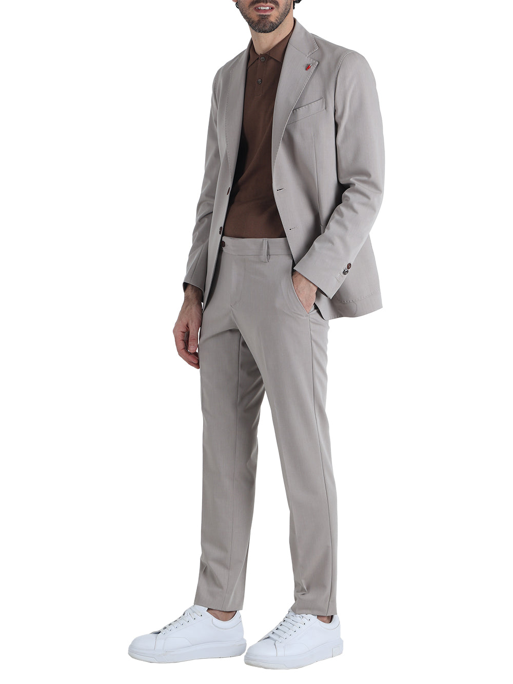 Abito Casual Uomo HAITI-ABS805 Marrone