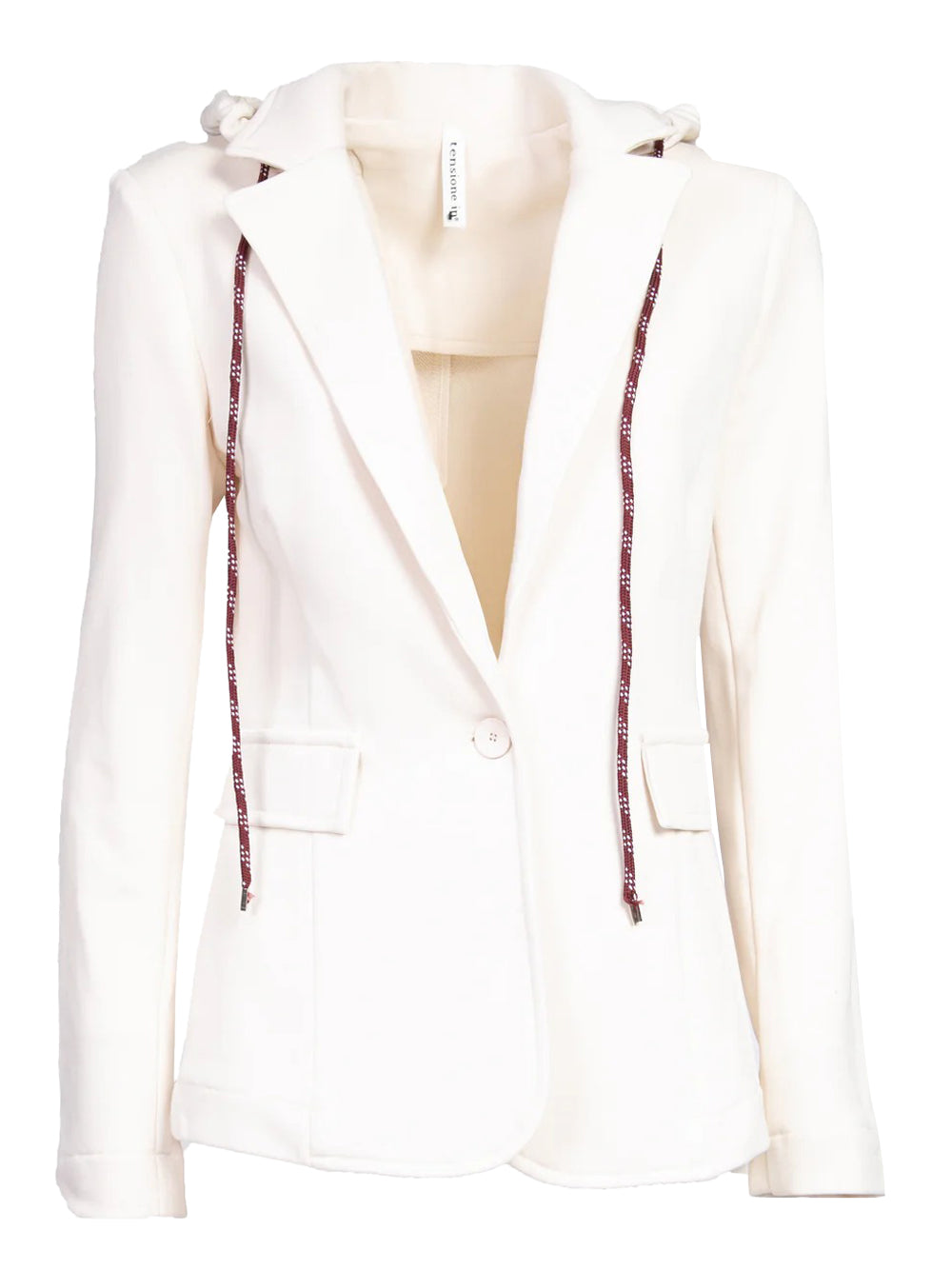 Tensione In Giacca Donna 25B6521 Bianco