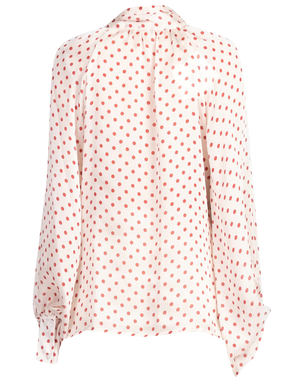Camicia Casual Panna / rosso