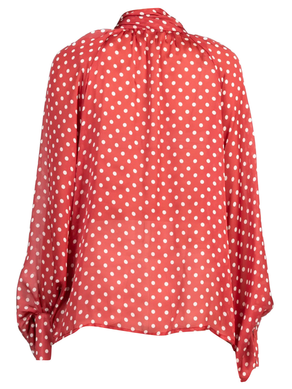 Camicia Casual Rosso / panna