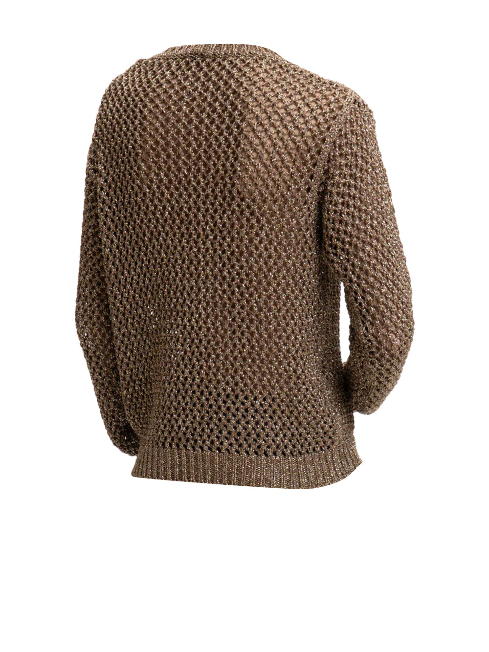 Tensione In Maglia Donna D75073LJ Marrone