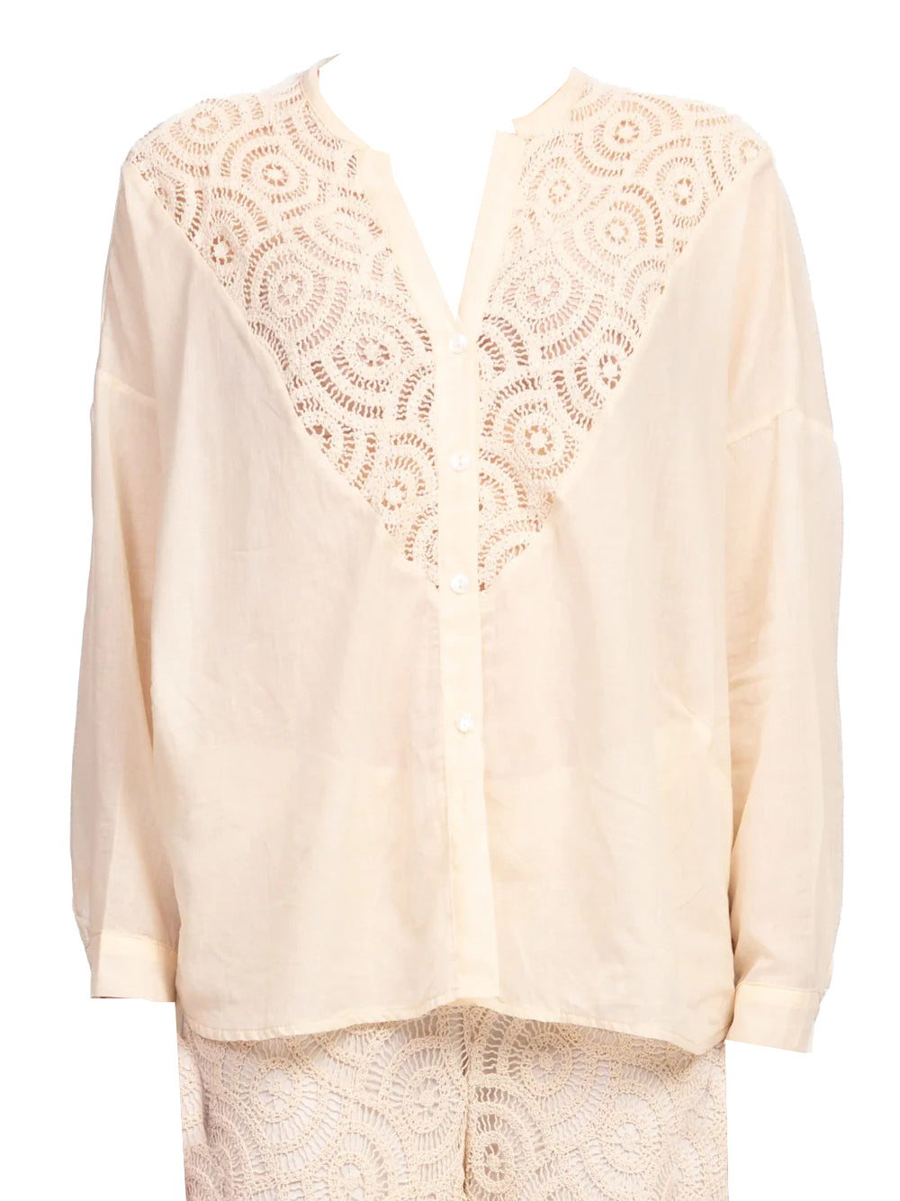 Tensione In Camicia Casual Donna S25C866 Bianco