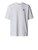The North Face T-shirt Unisex Axys Oversized Bianco