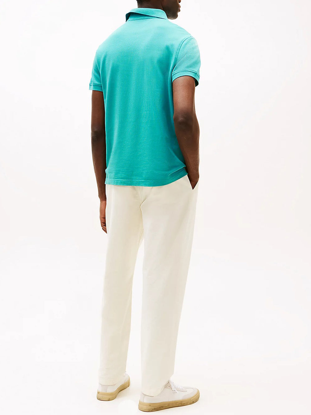 Tommy Hilfiger Polo Uomo MW0MW17770 Verde
