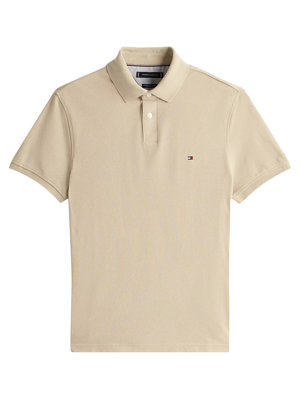Tommy Hilfiger Polo Uomo MW0MW17770 Beige