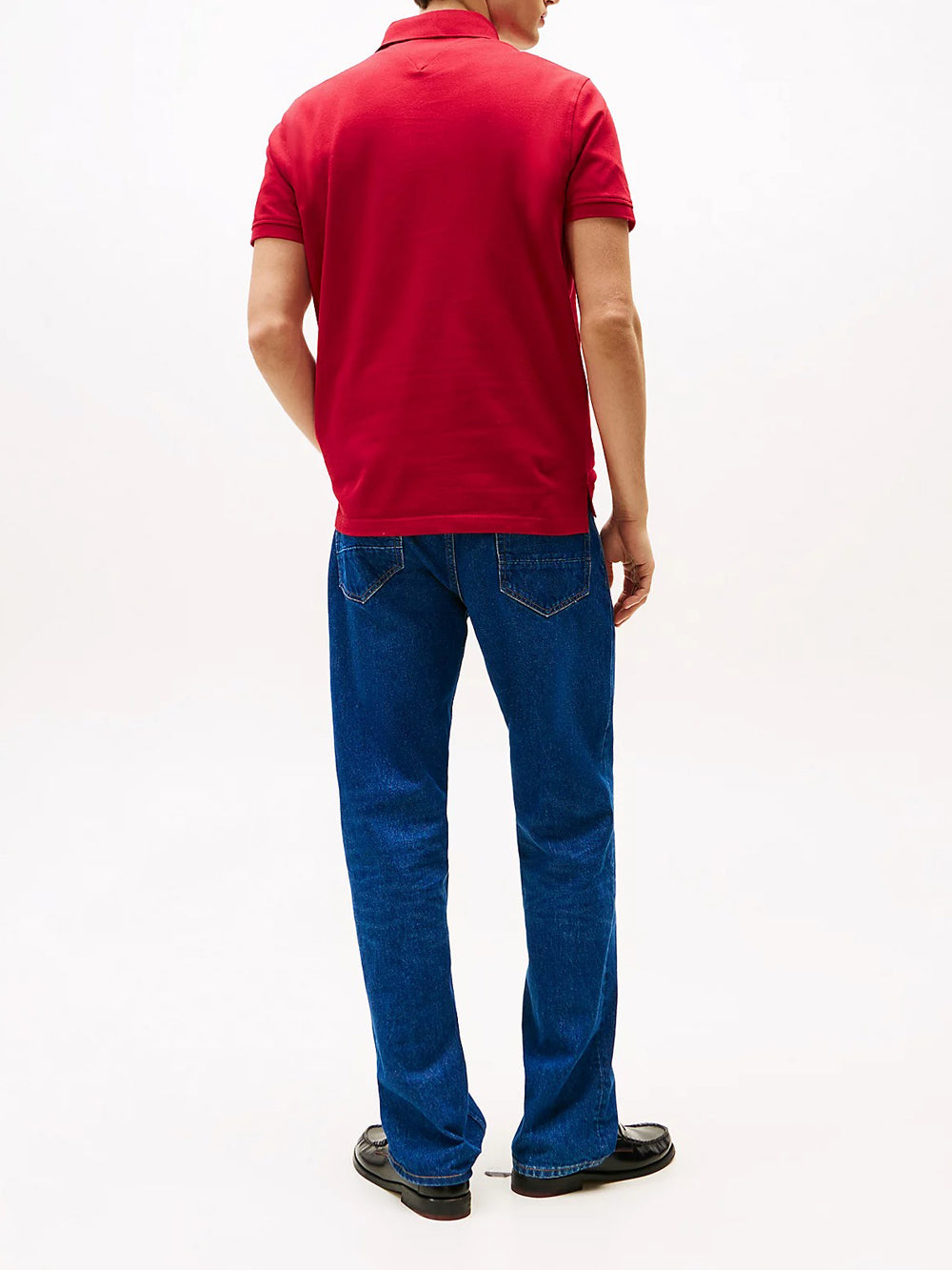 Tommy Hilfiger Polo Uomo MW0MW17770 Rosso