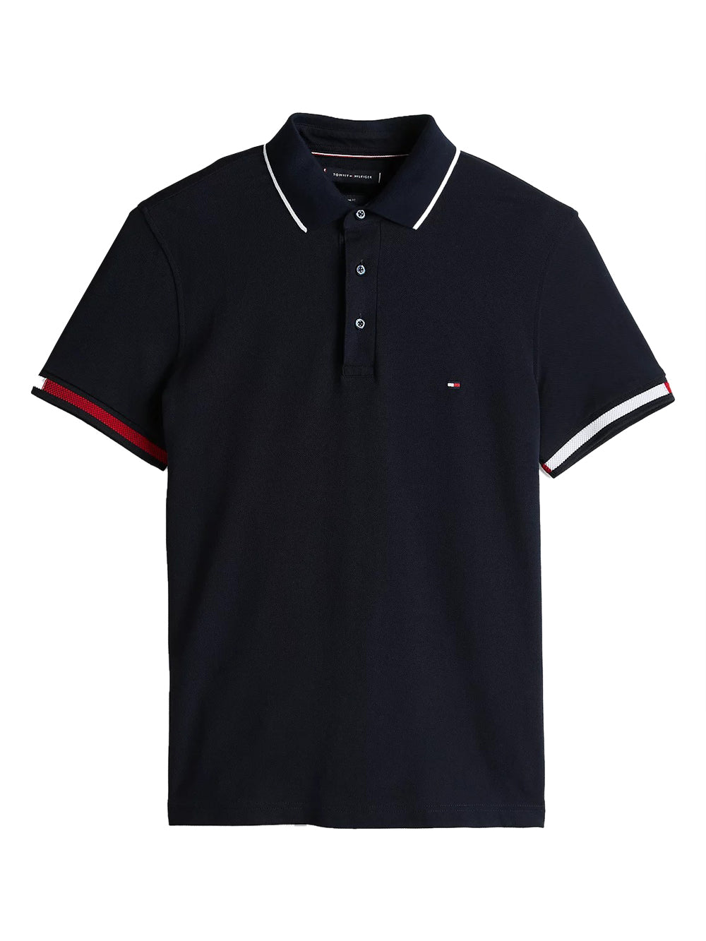 Tommy Hilfiger Polo Uomo MW0MW38458 Blu