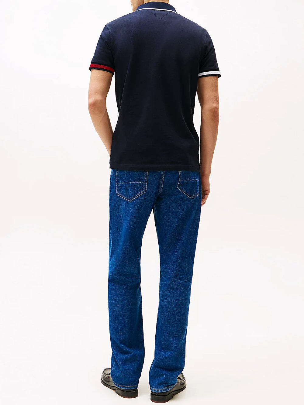 Tommy Hilfiger Polo Uomo MW0MW38458 Blu