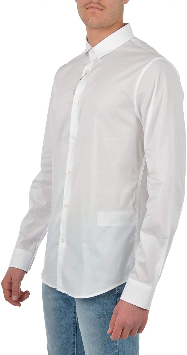 Camicia Casual Uomo Bianco