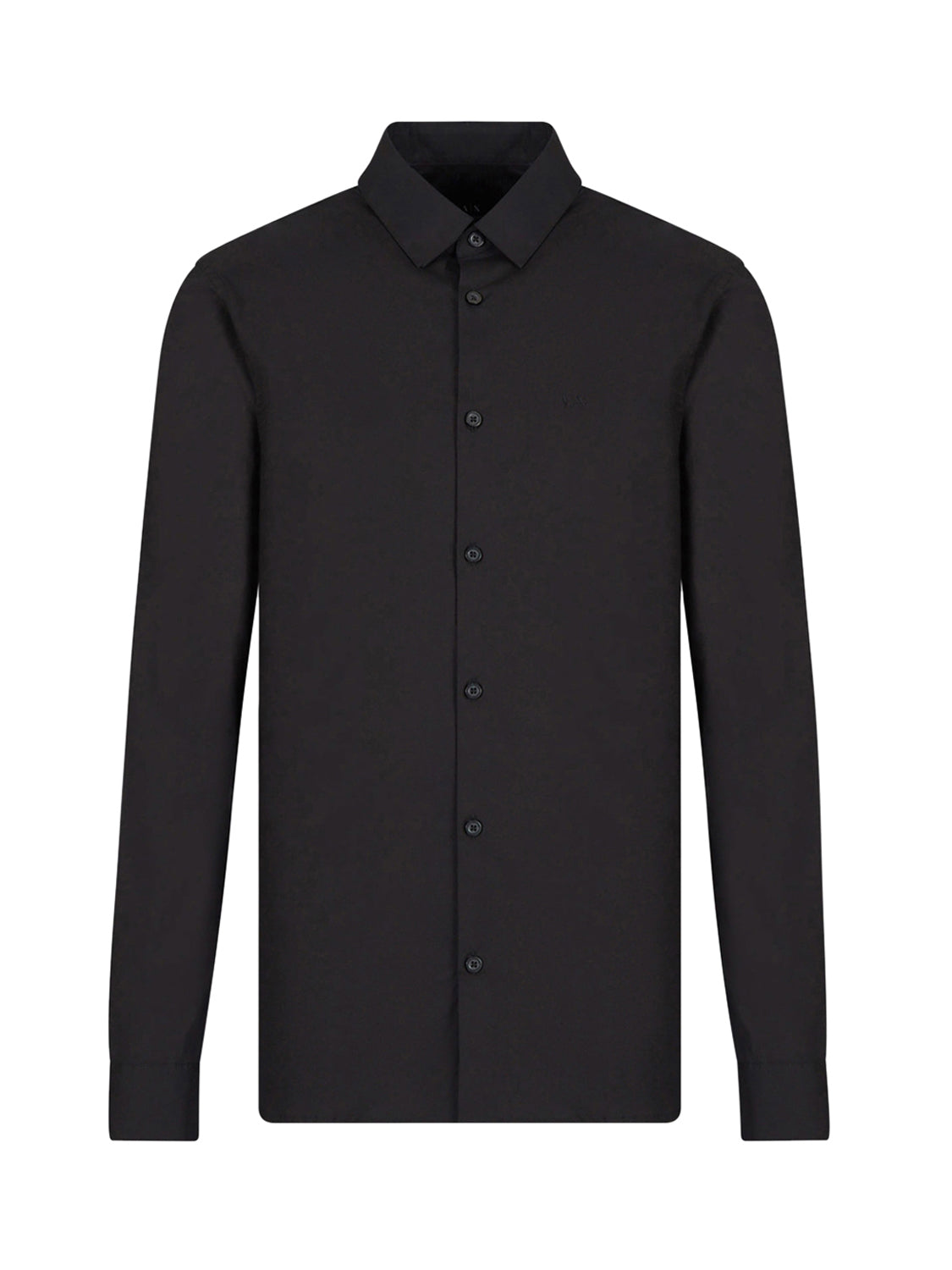 Camicia Casual Uomo Nero