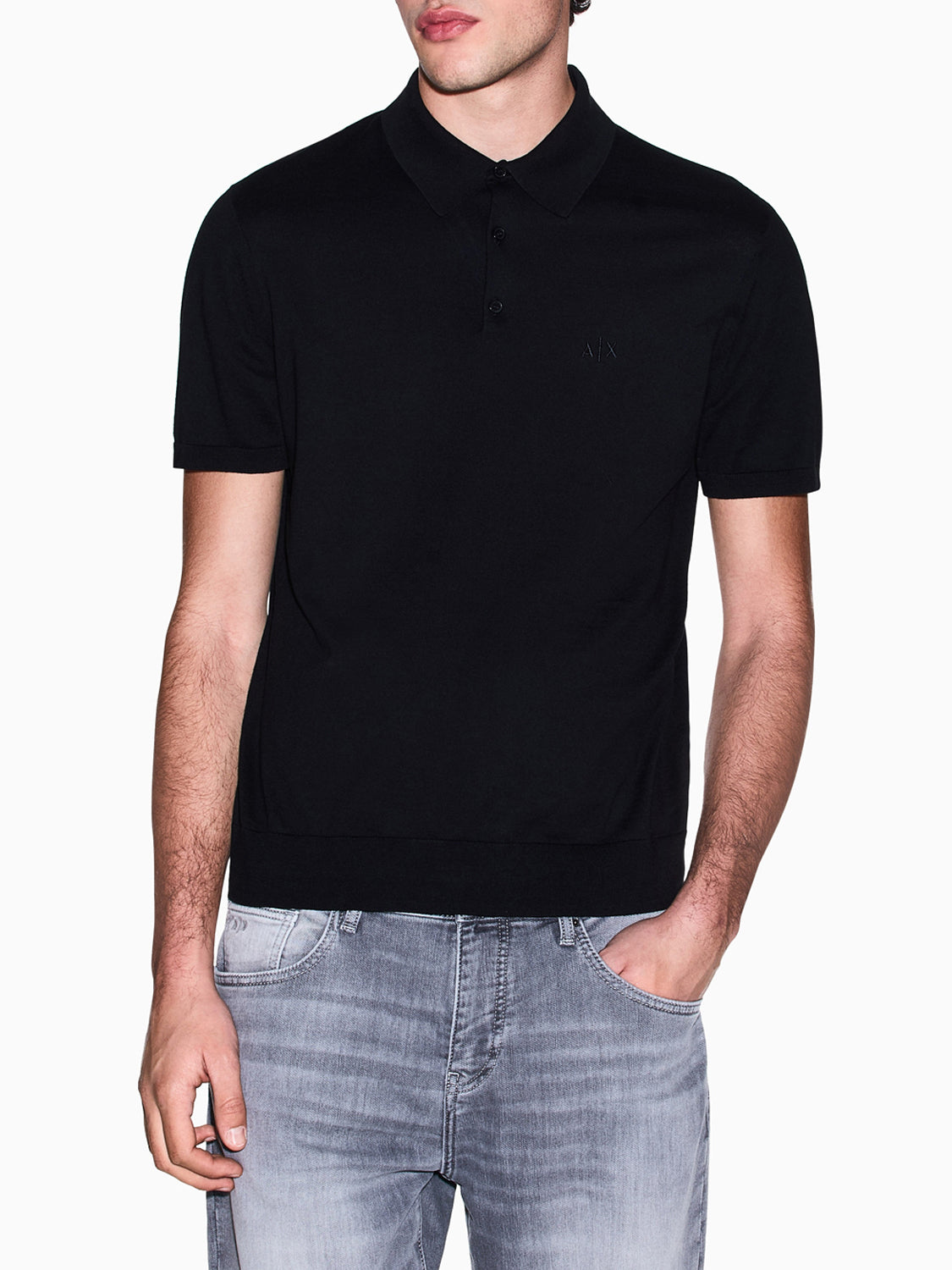 Blauer Polo Uomo Albans Blu