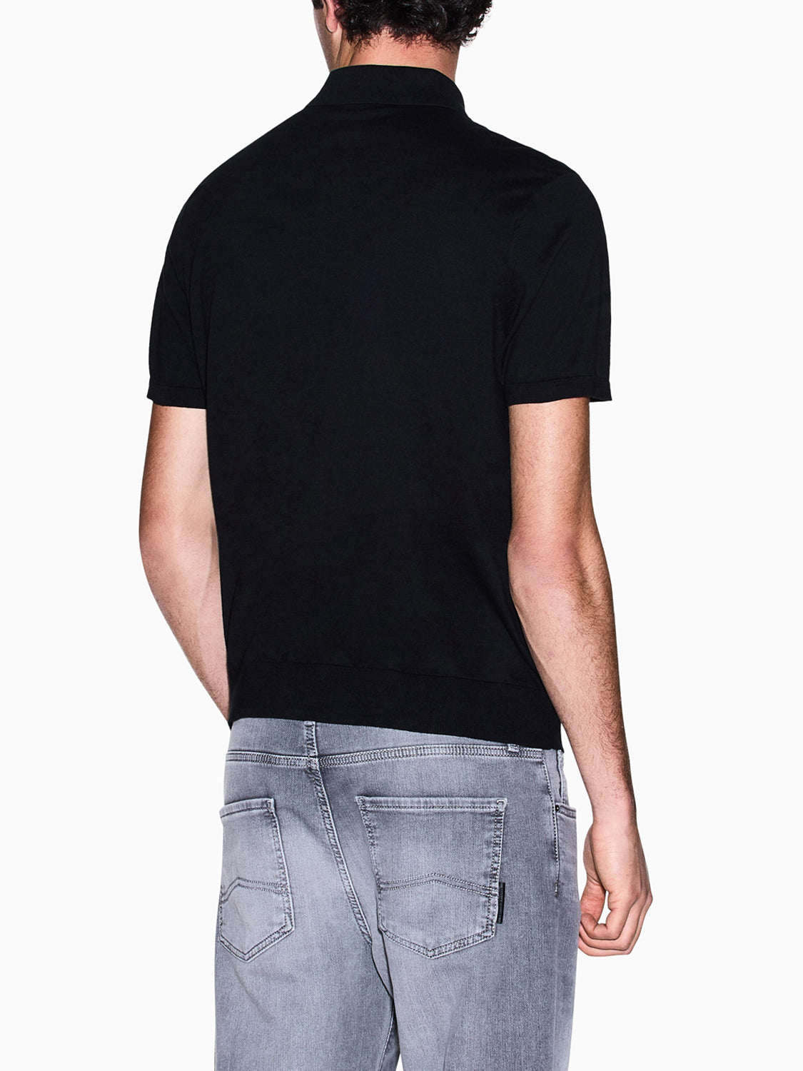 Blauer Polo Uomo Albans Blu