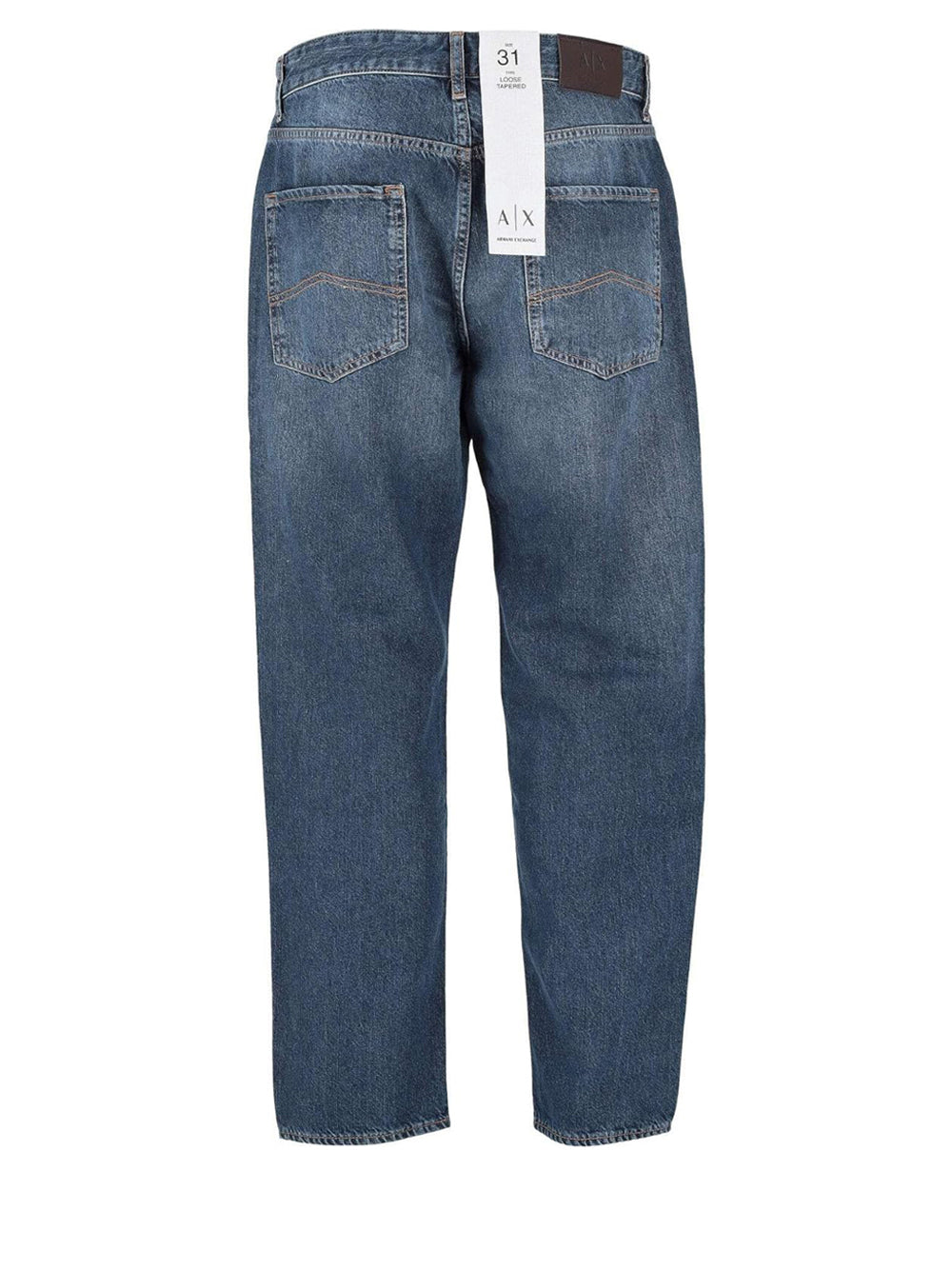 Jeans Regular Uomo Denim
