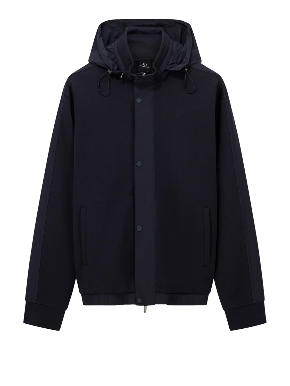 Felpa Cappuccio Uomo Navy scuro
