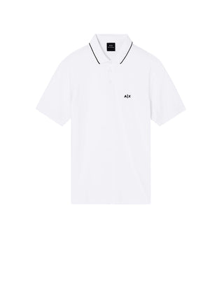 Polo Uomo Bianco ottico