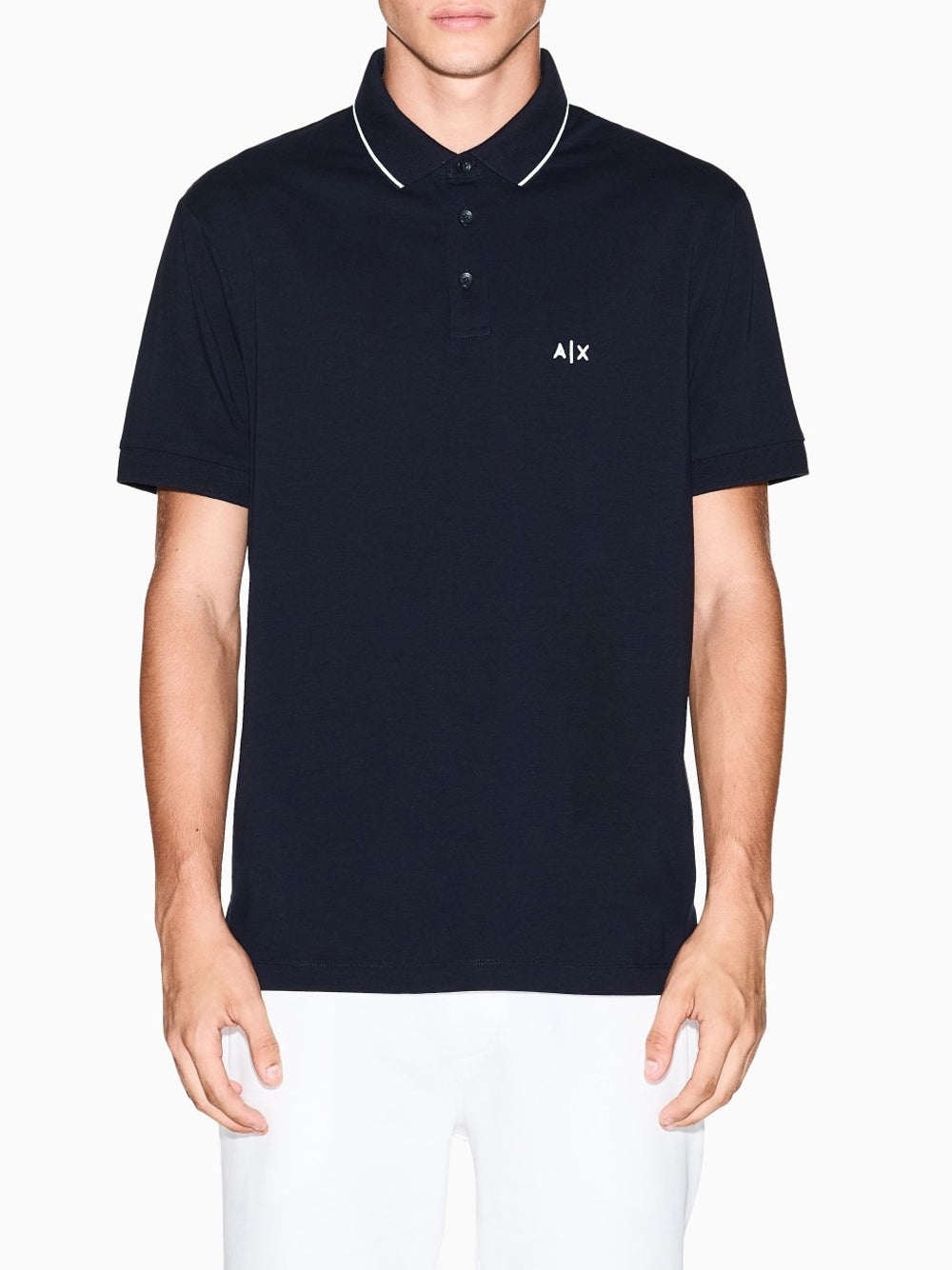 Armani Exchange Polo Uomo Navy scuro