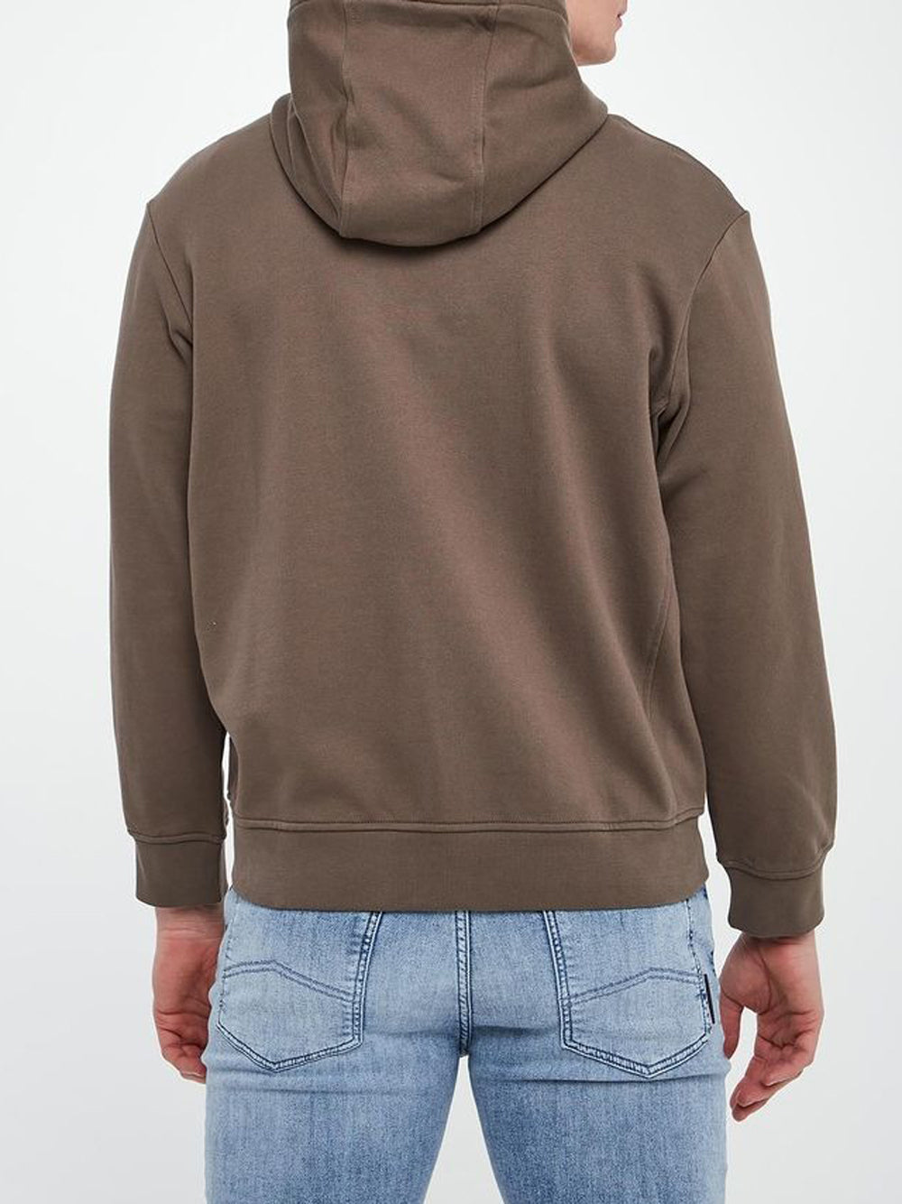 Felpa con Zip Uomo