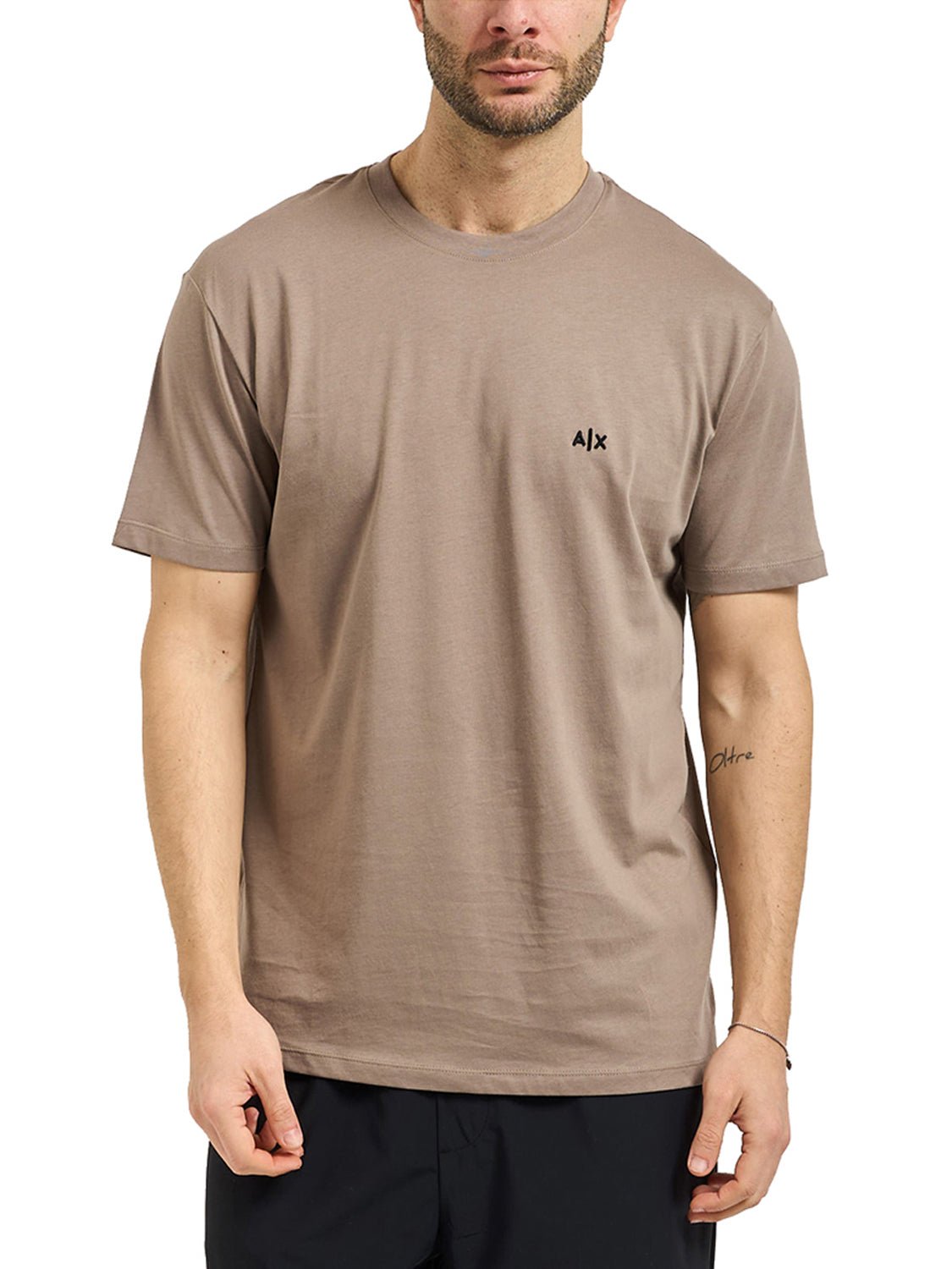 Armani Exchange T-shirt Uomo Beige