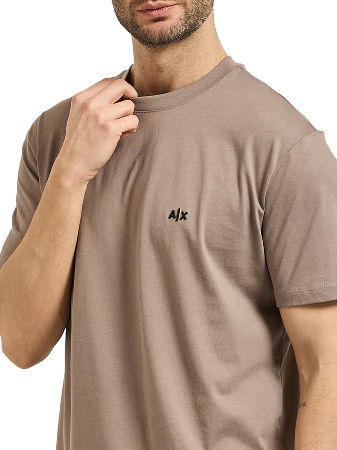 Armani Exchange T-shirt Uomo Beige