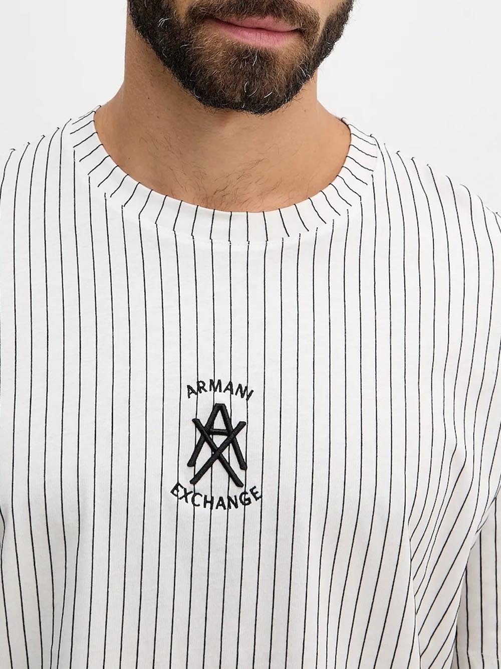 T-shirt Uomo Bianco ottico