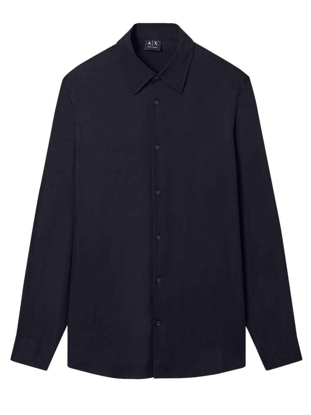 Camicia Casual Uomo Nero