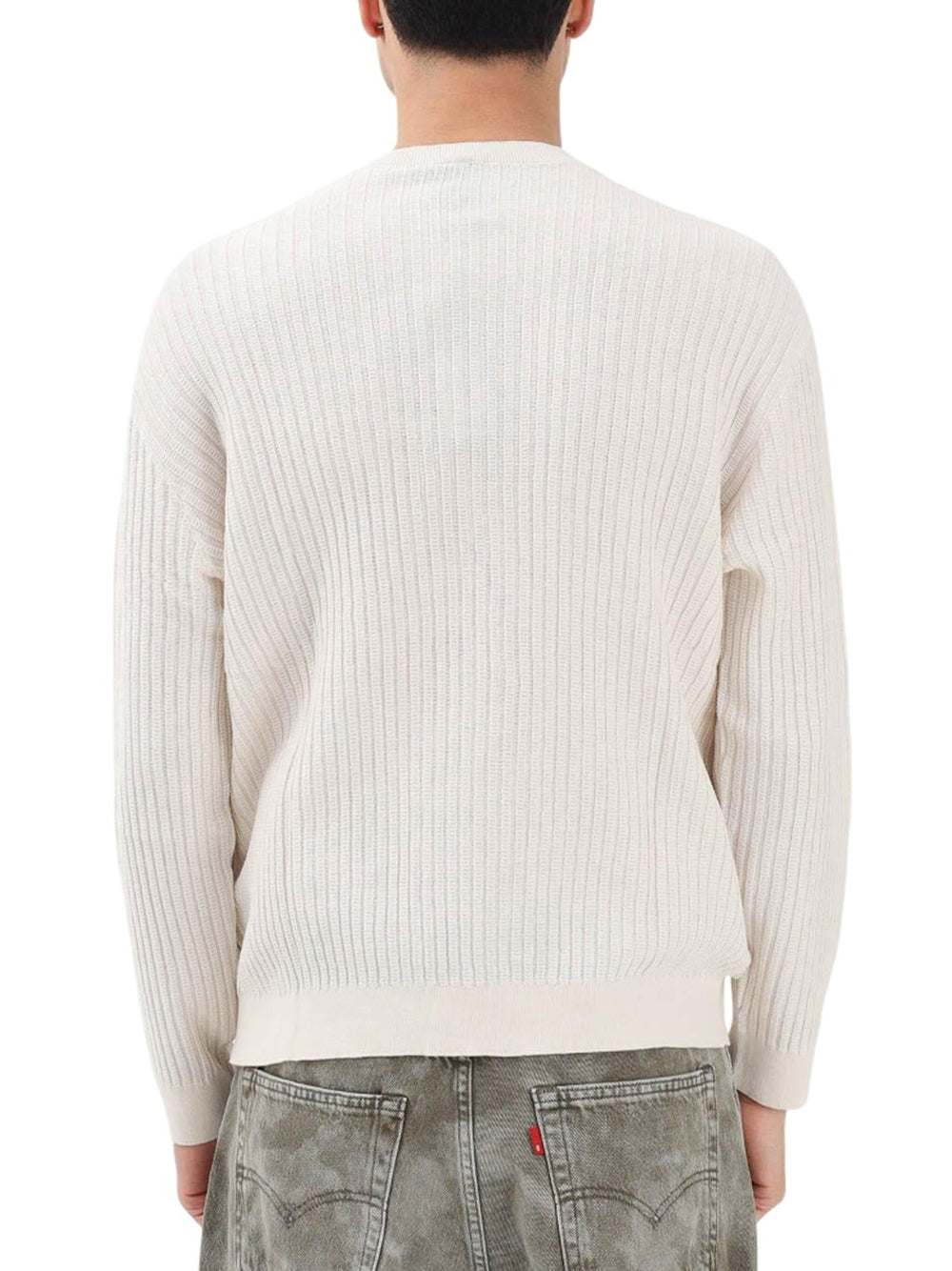 Pullover Uomo Crema