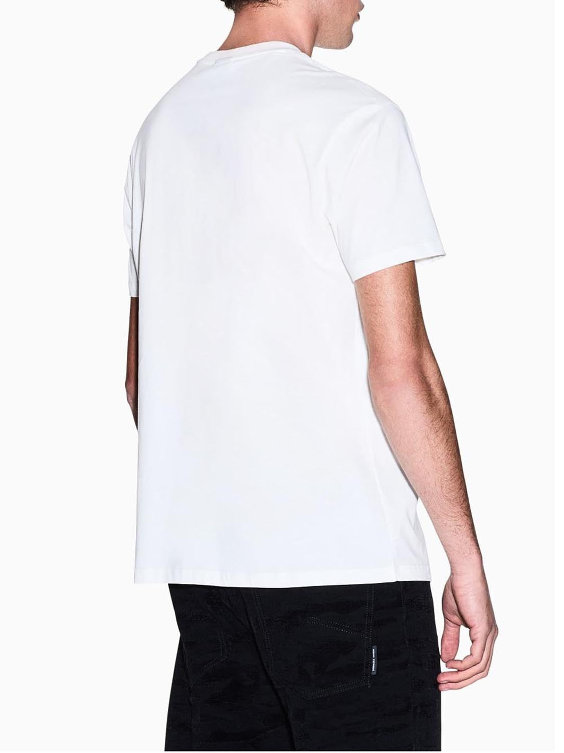 T-shirt Uomo Bianco ottico