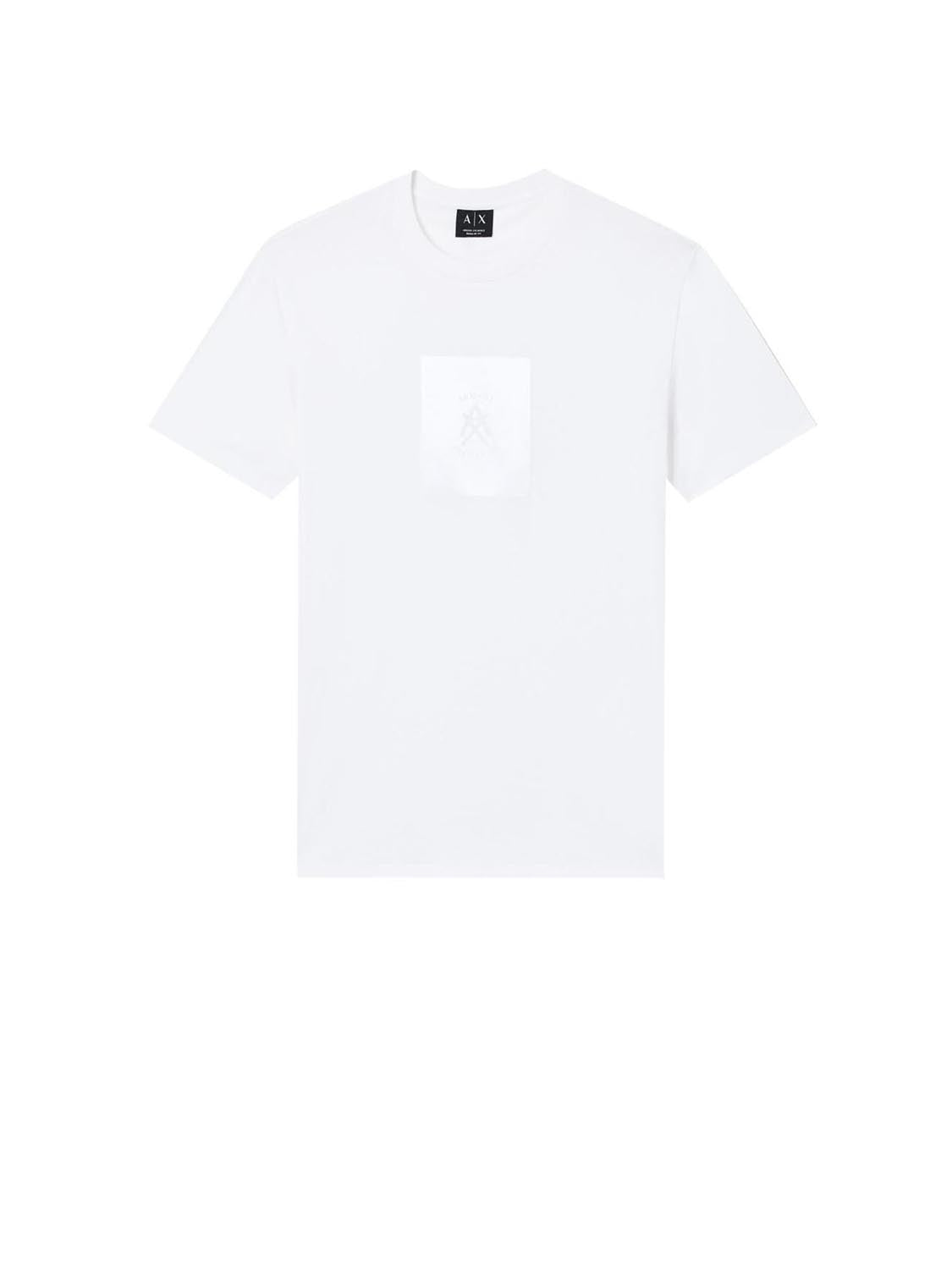 T-shirt Uomo Bianco ottico