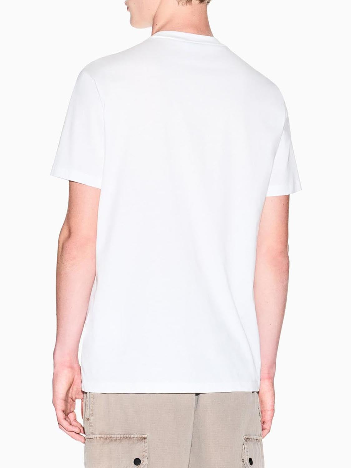 T-shirt Uomo Bianco ottico