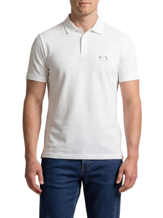 Polo Uomo Bianco ottico