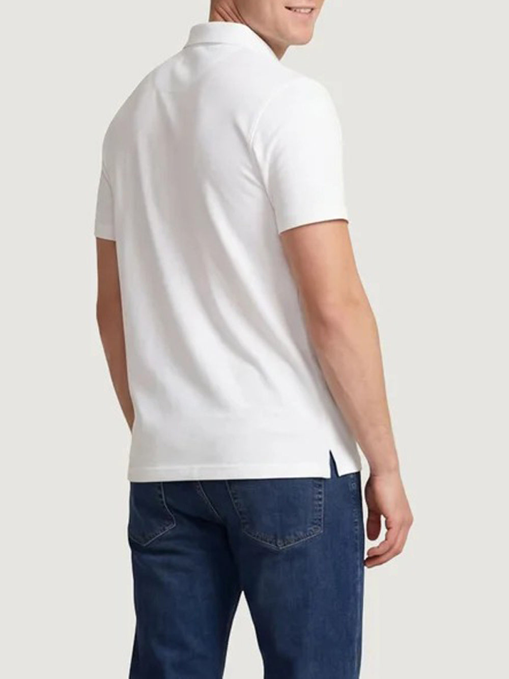 Armani Exchange Polo Uomo Bianco ottico