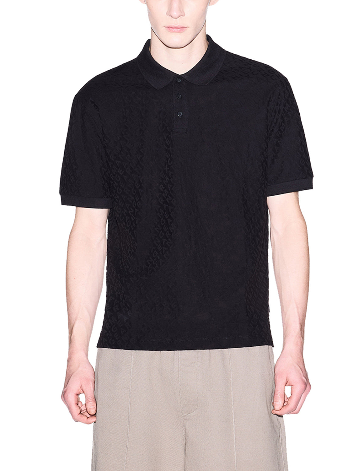 Armani Exchange #POLO Uomo Nero