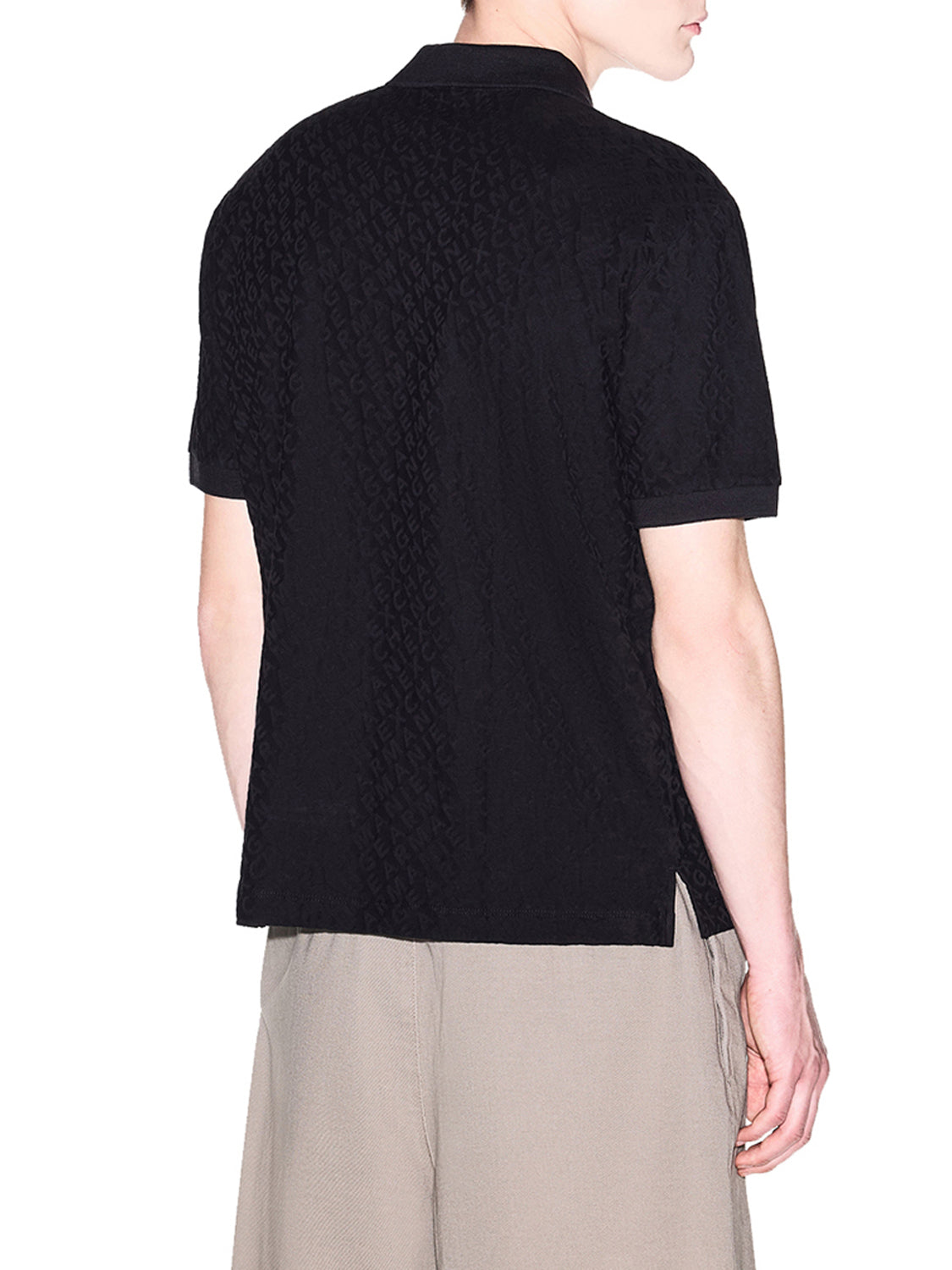 Armani Exchange #POLO Uomo Nero