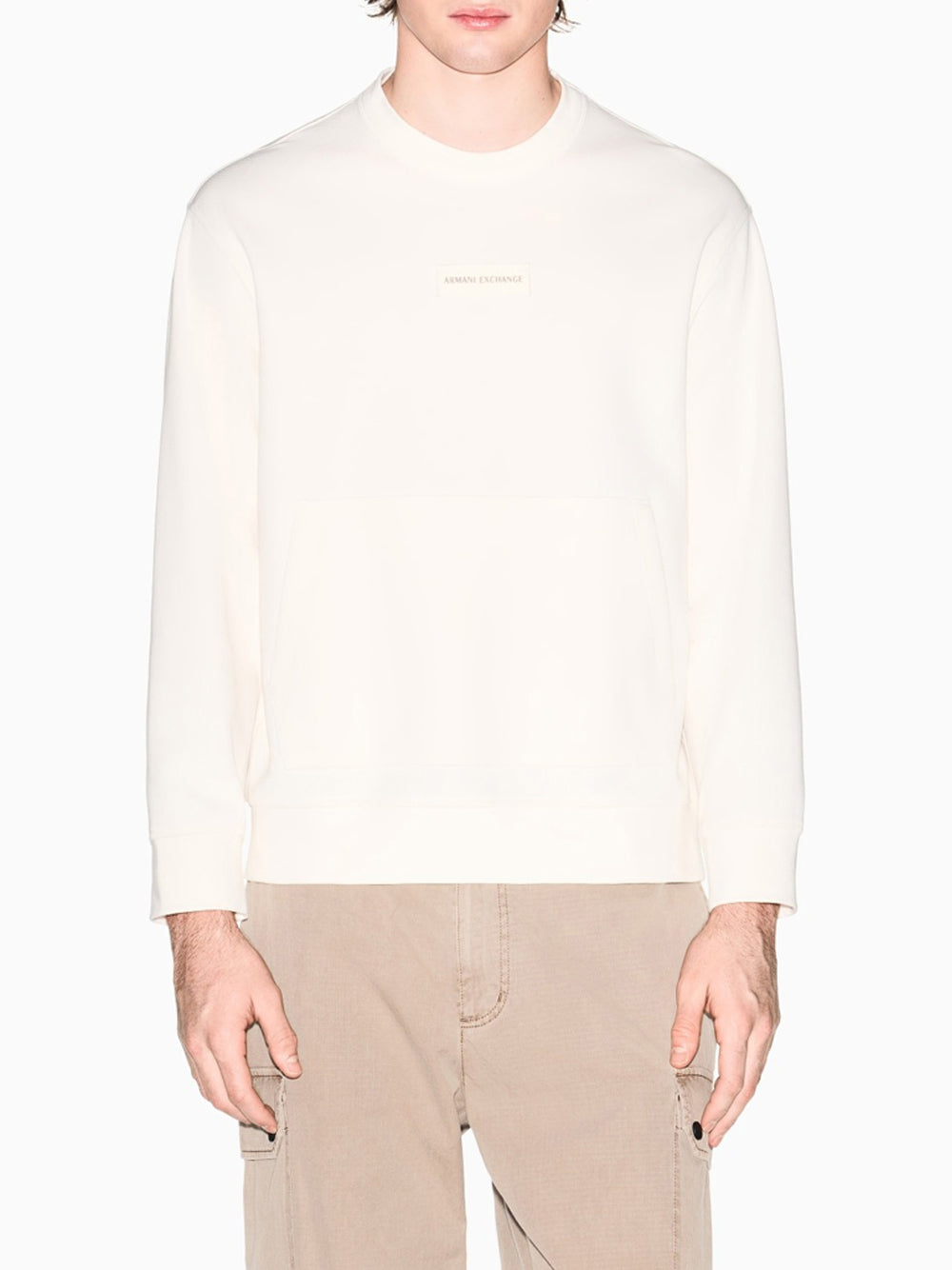 #FELPA Uomo Crema