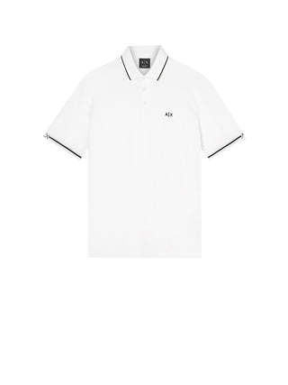 Polo Uomo Bianco ottico