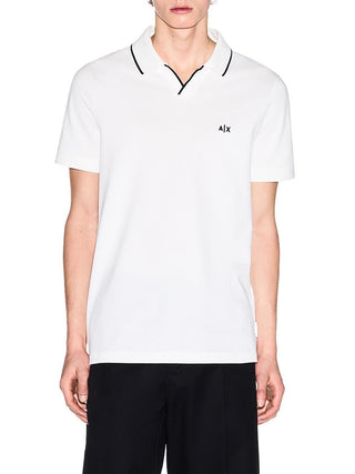 Polo Uomo Bianco ottico