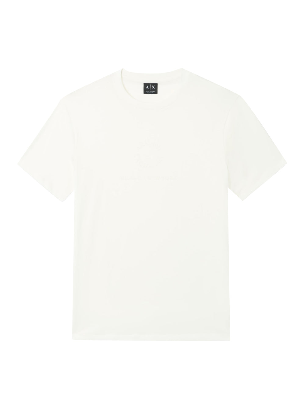 Armani Exchange T-shirt Uomo Bianco ottico