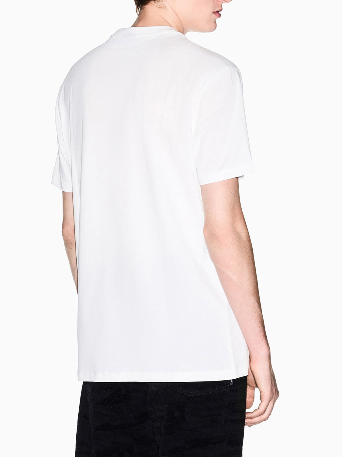 T-shirt Uomo Bianco ottico