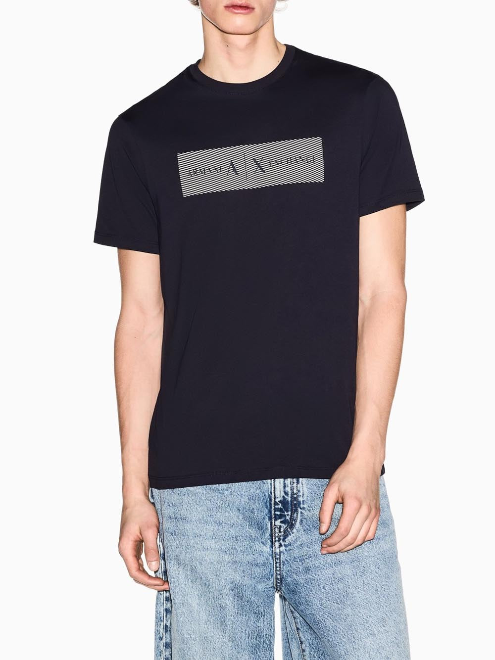 Armani Exchange T-shirt Uomo Navy scuro