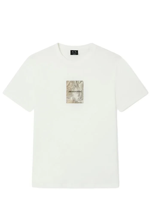 Armani Exchange T-shirt Uomo Bianco ottico